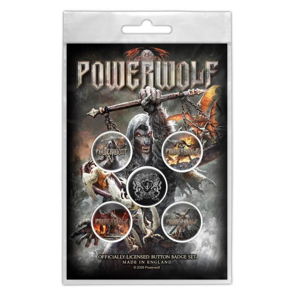 Powerwolf - Call Of The Wild Badge/button - Multicolours